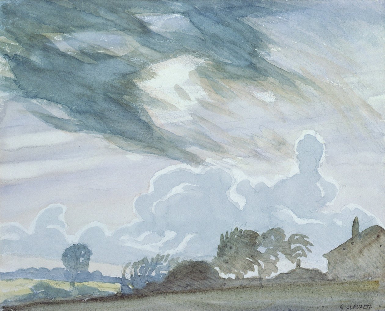 Nachmittag, Essex von George Clausen