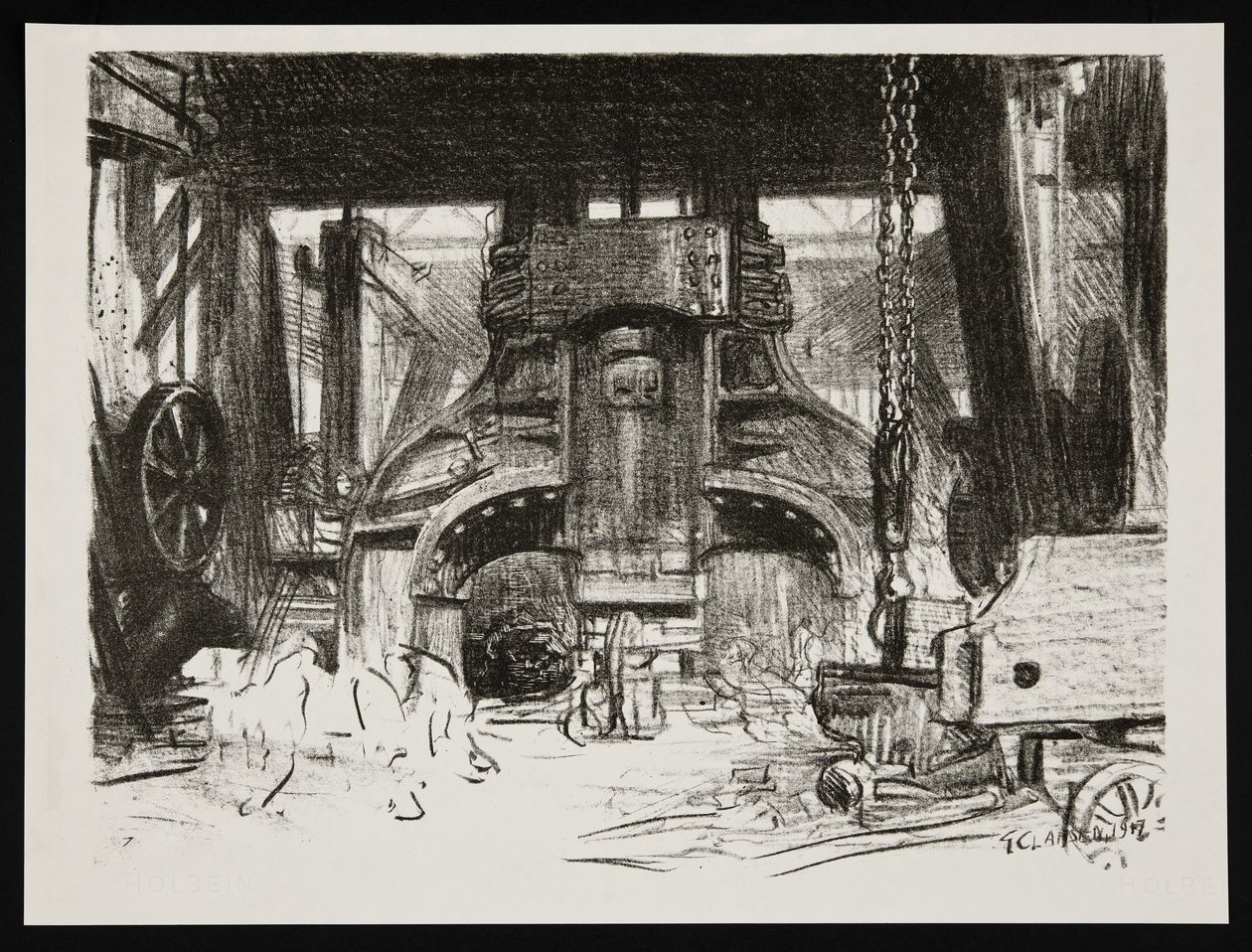 Der große Hammer von George Clausen