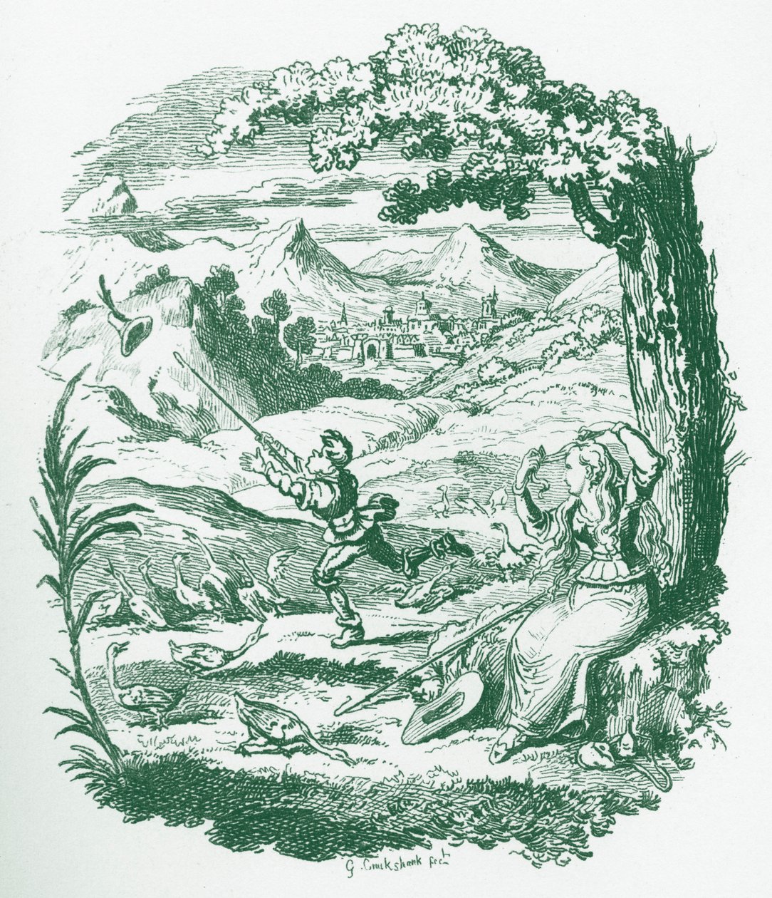 Brüder Grimm Kinder- und Hausmärchen von George Cruikshank