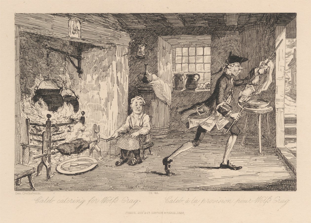 Caleb sorgt für Wolf