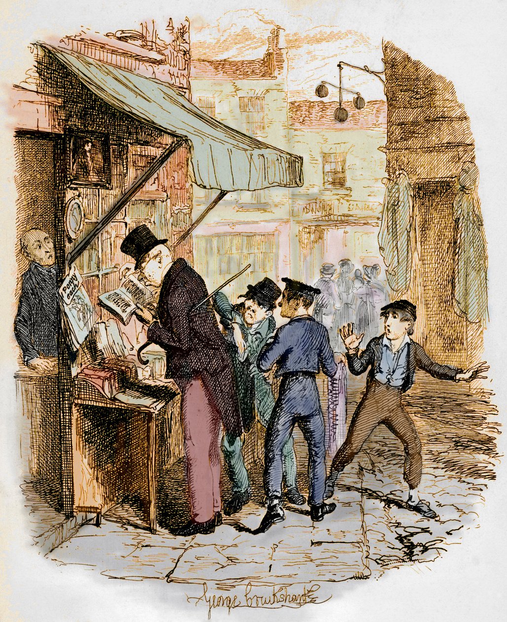 Die Abenteuer von Oliver Twist von George Cruikshank