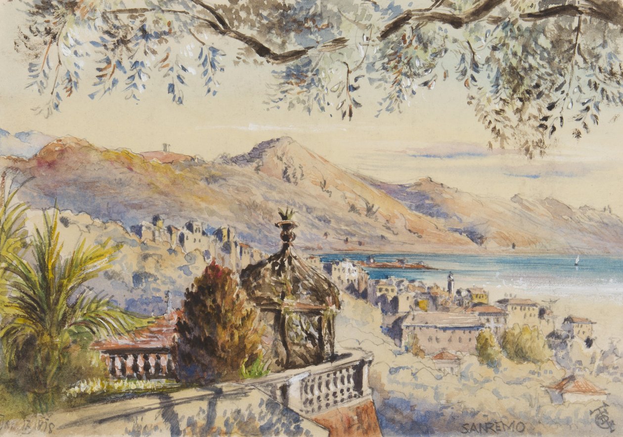 San Remo, 12. Januar 1878 von George Douglas Tinling