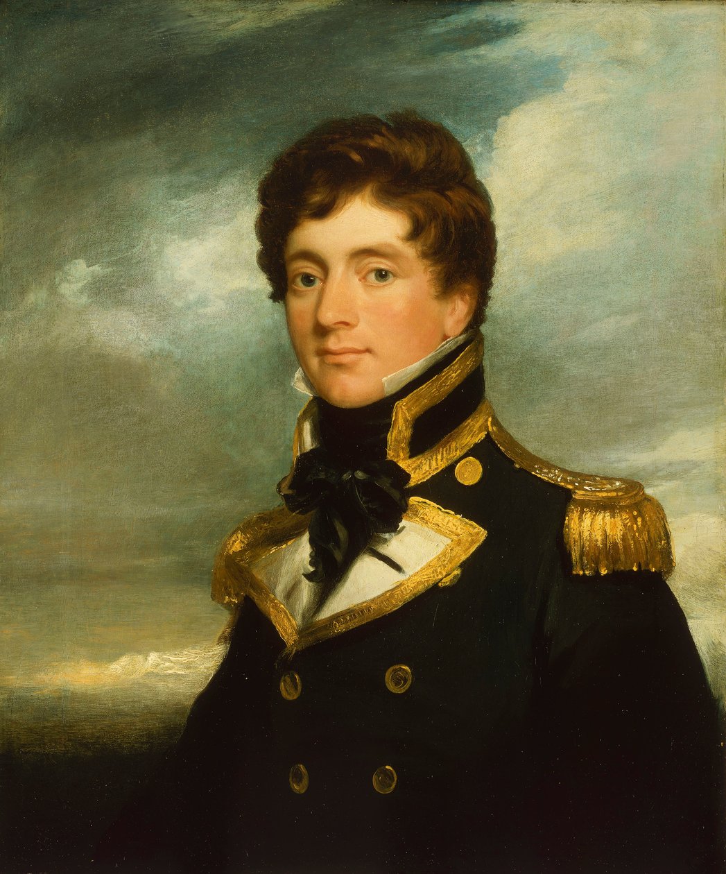 Kapitän Frederick William Beechey (1796-1856), ca. 1822 von George Duncan Beechey