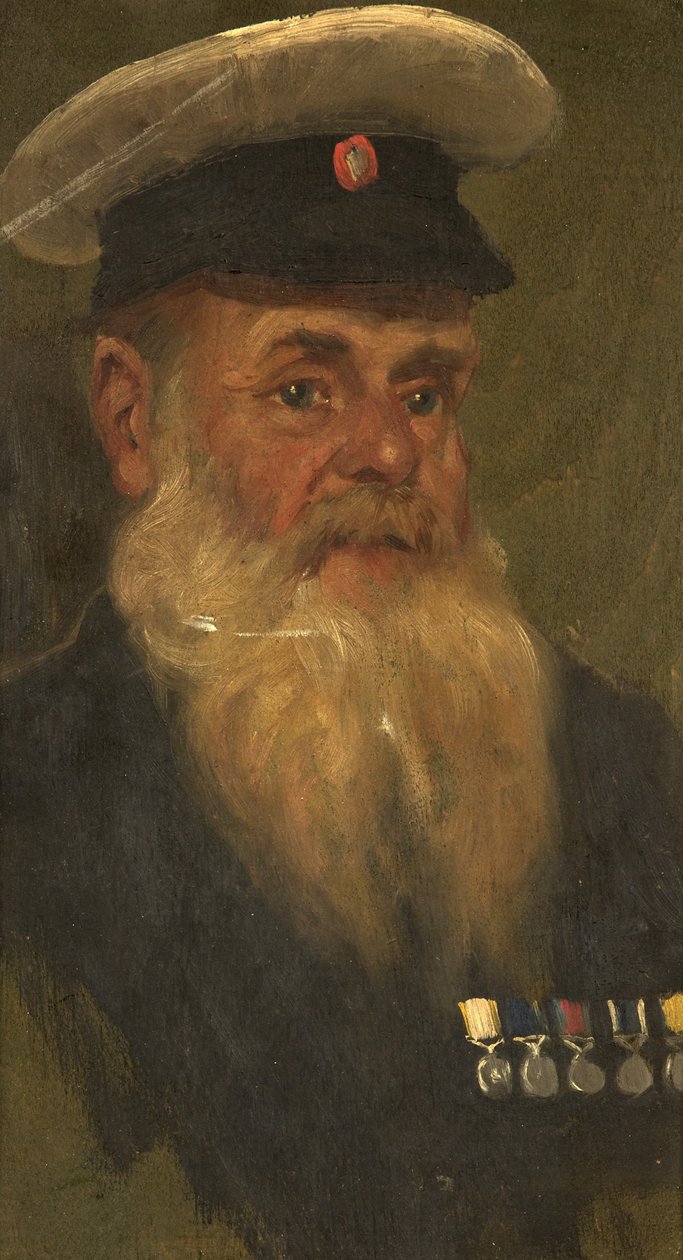 Porträt von J. Wilson, R.M.A., ca. 1920 von George Edmund Butler