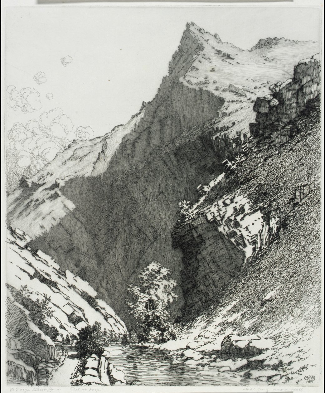 Bear Creek Canyon, Denver, Colorado von George Elbert Burr