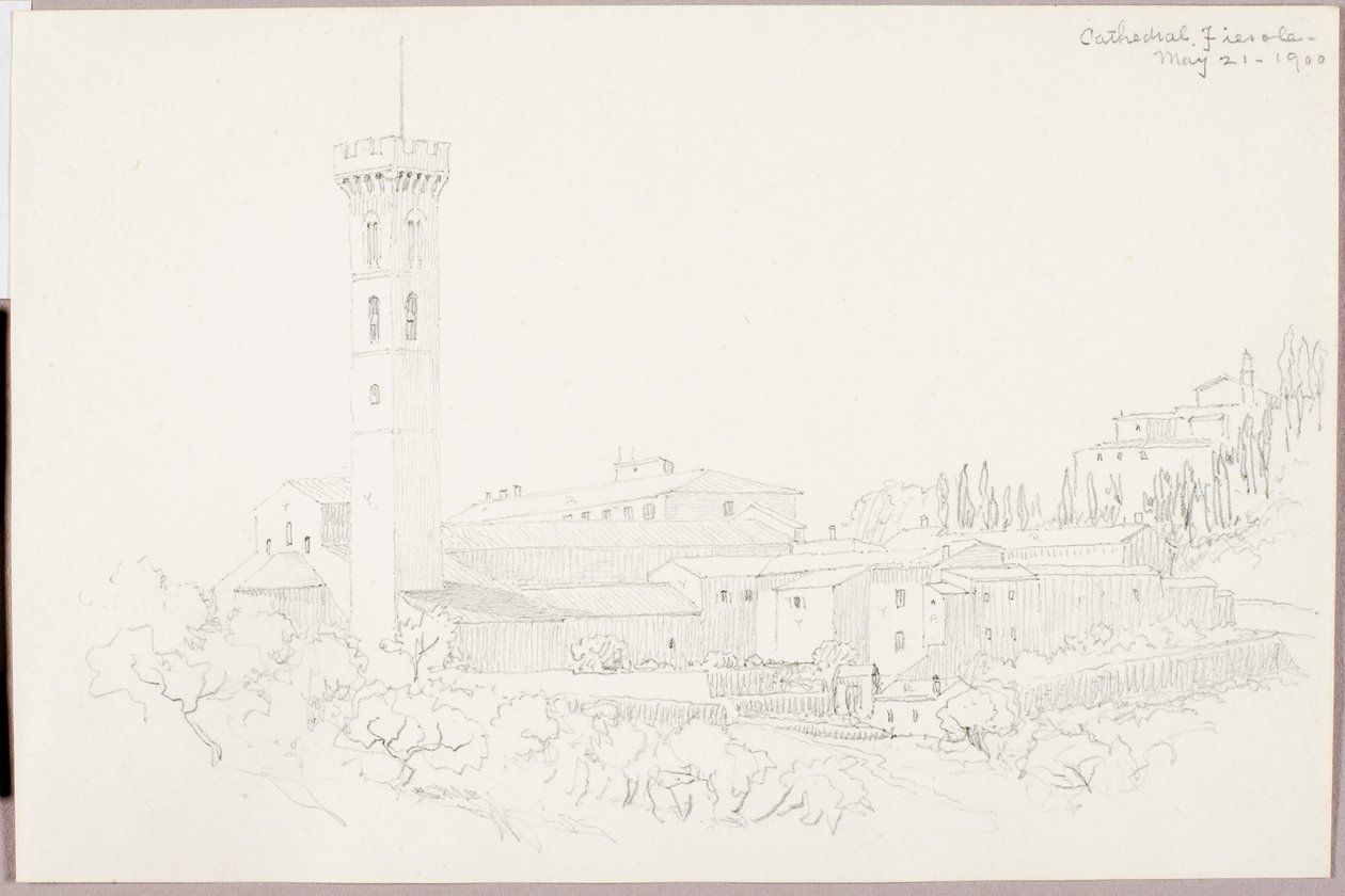 Kathedrale, Fiesole von George Elbert Burr