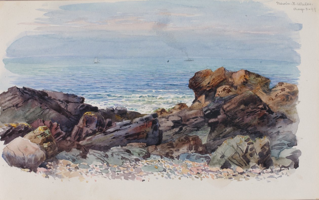 Nevin, Nordwales, 1899 von George Elbert Burr