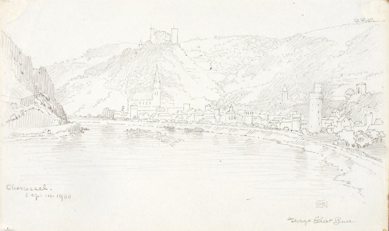 Oberwesel von George Elbert Burr