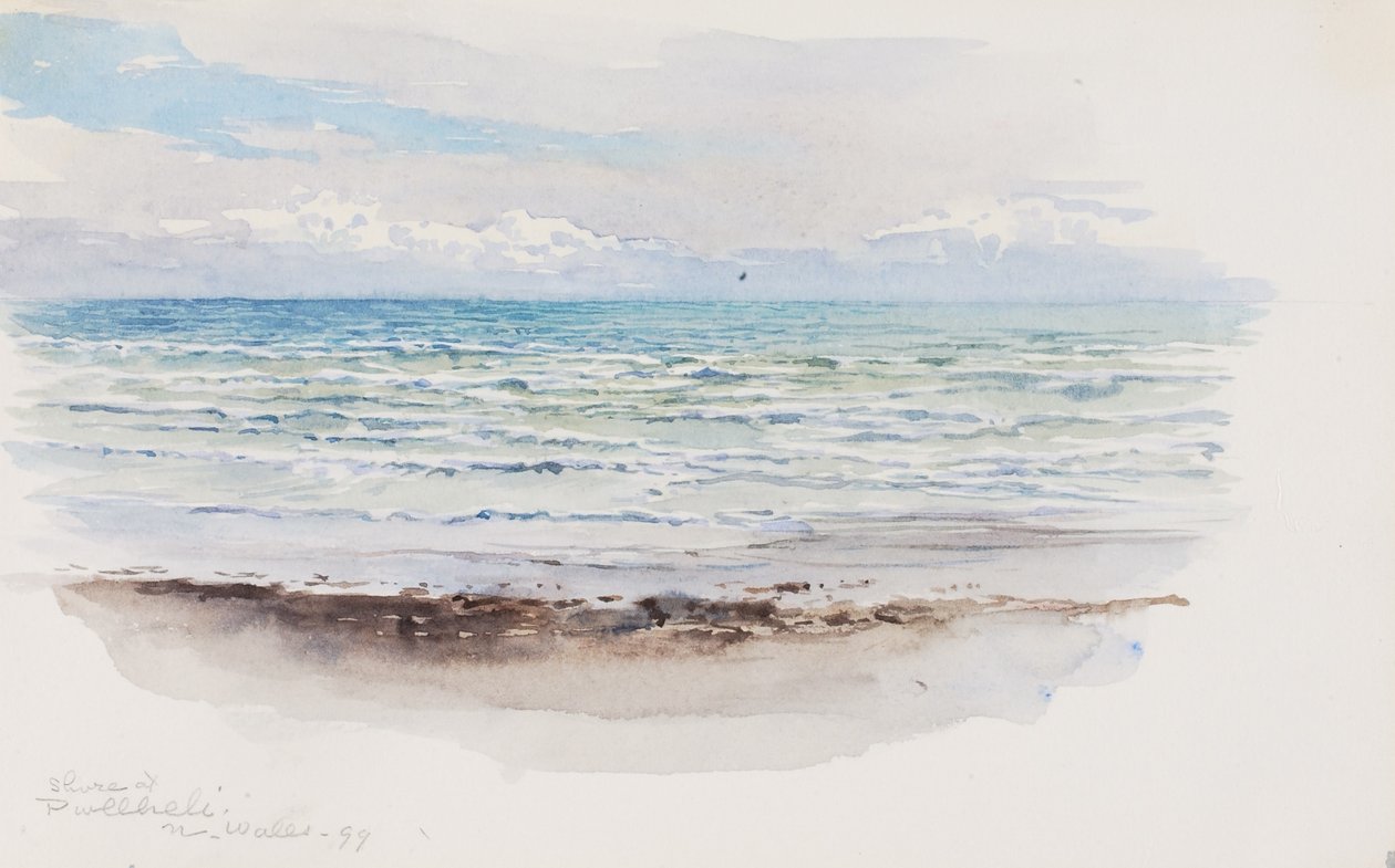 Küste bei Pwllheli, N. Wales von George Elbert Burr