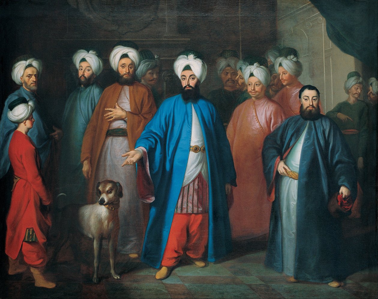 Mehmed Said Efendi und sein Gefolge von George Engelhardt Schröder