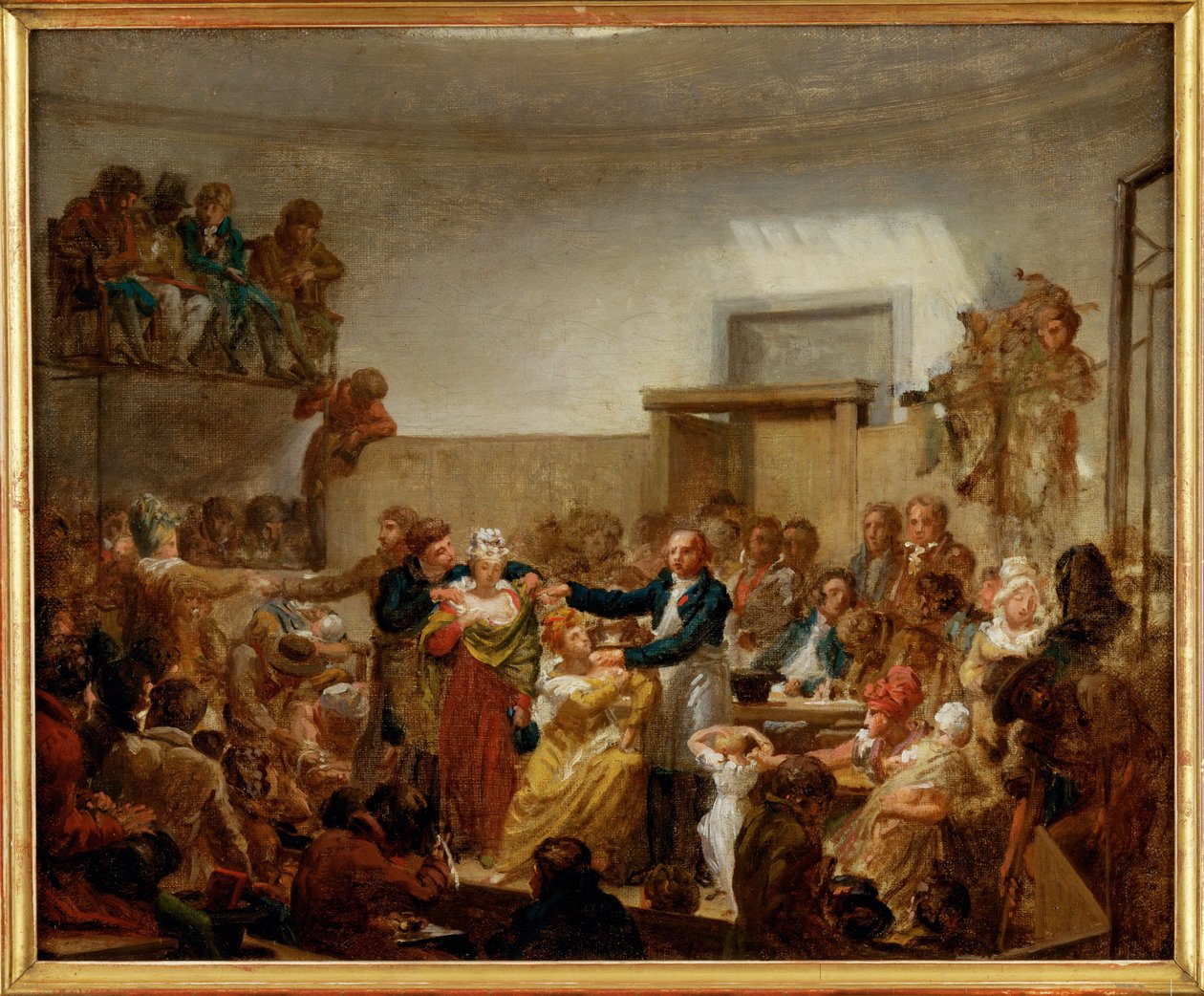 Konsultation von Doktor Dubois unter dem Empire von George Frederic Watts