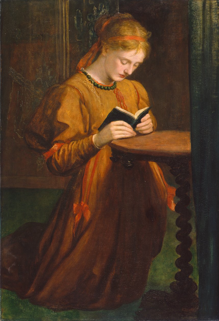 May Prinsep (Gebet) 1867 von George Frederic Watts