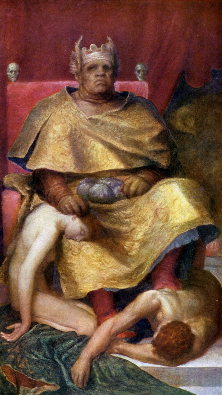 Mammon von George Frederick (after) Watts