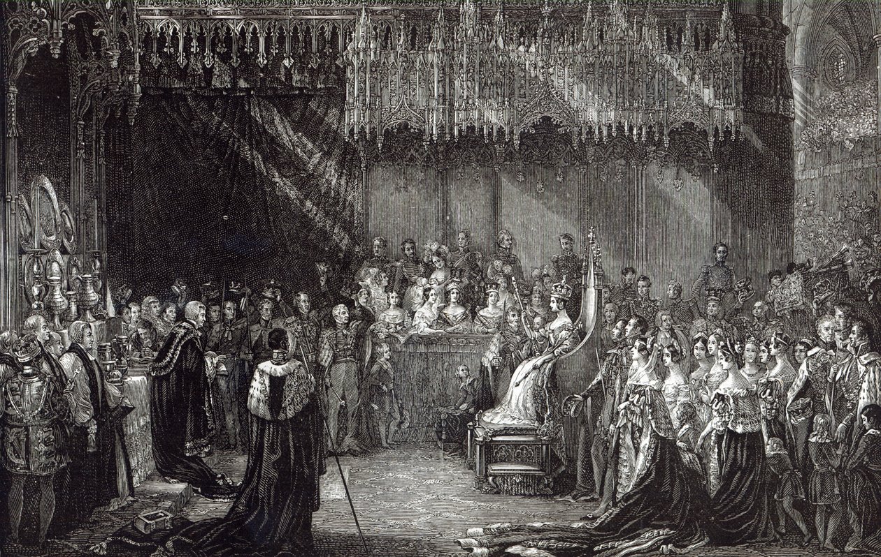 Die Krönung der Königin von George Hayter