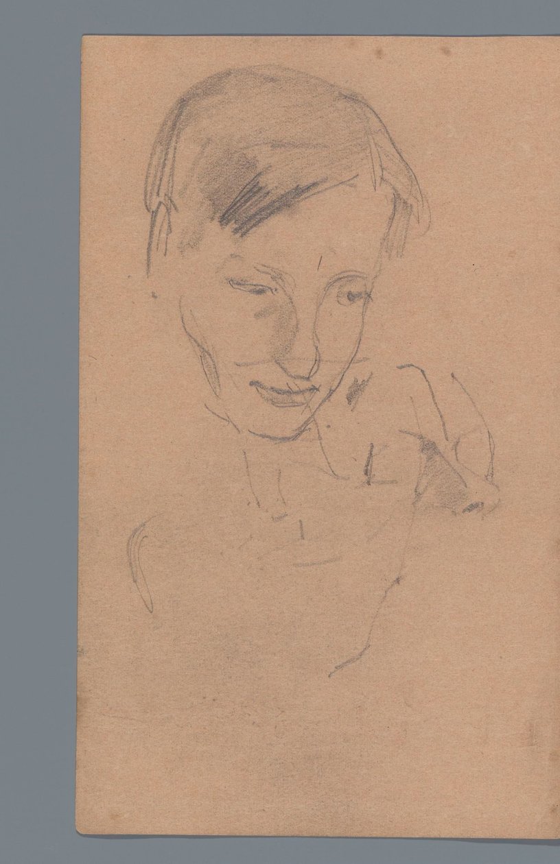 Kopf eines jungen Mannes von George Hendrik Breitner
