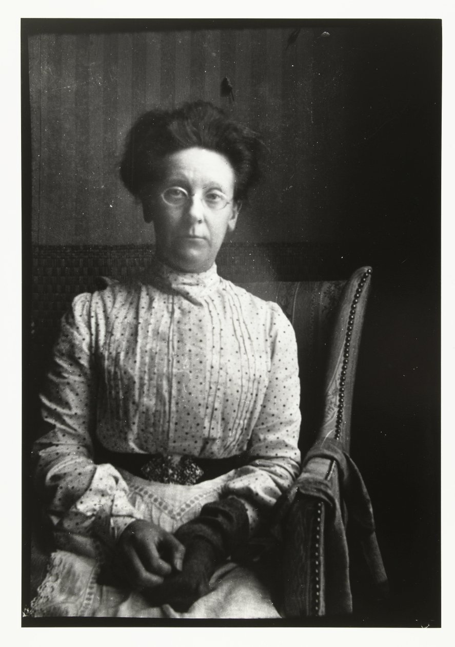 Porträt von Margaretha Breitner, Schwester des Fotografen von George Hendrik Breitner