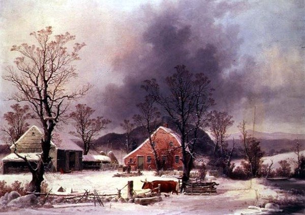 Rückkehr zum Bauernhof von George Henry Durrie