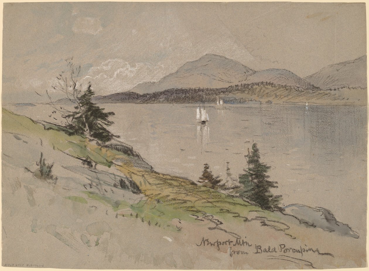 Newport Mountain vom Bald Porcupine von George Henry Smillie