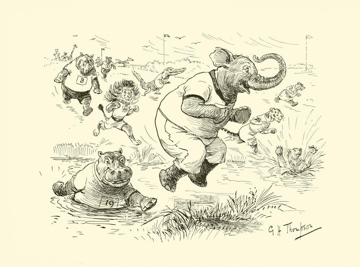 Die Tiere bei den Olympischen Spielen von George Henry Thompson