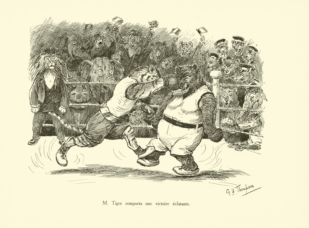 Herr Tiger errang einen glänzenden Sieg von George Henry Thompson