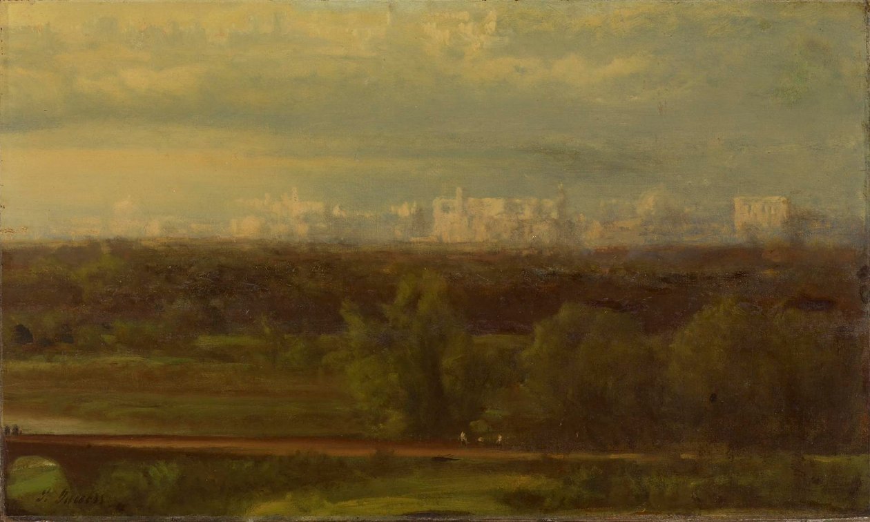 Visionäre Landschaft von George Inness