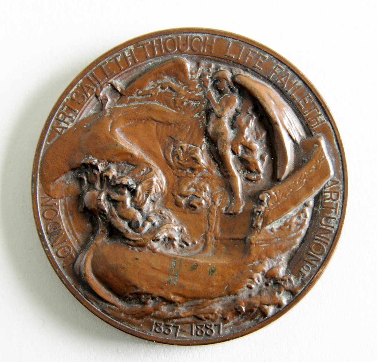 Medaille zur Feier des Goldenen Jubiläums von Königin Victoria von George James Frampton