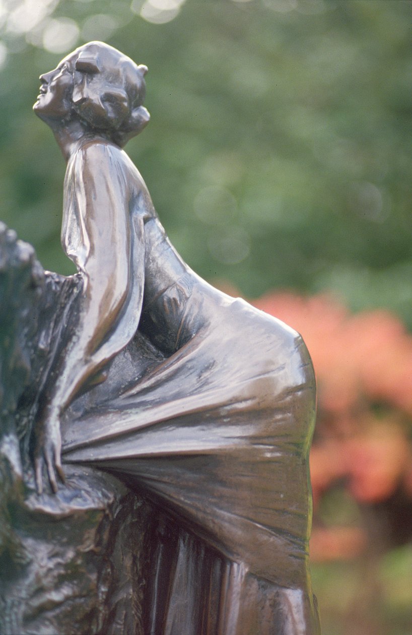 Wendy, Detail der Statue von Peter Pan, 1912 (Bronze) (Detail) von George James Frampton