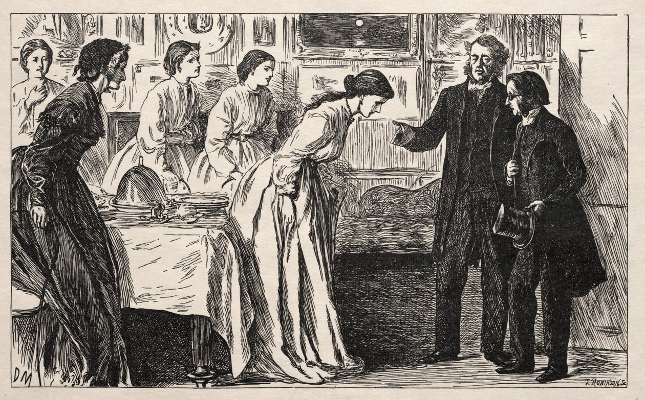 Gesucht: Ein Vikar. Eine ziemliche Prüfung für Reverend M. Green, 1865 von George Louis Palmella Busson Du Maurier