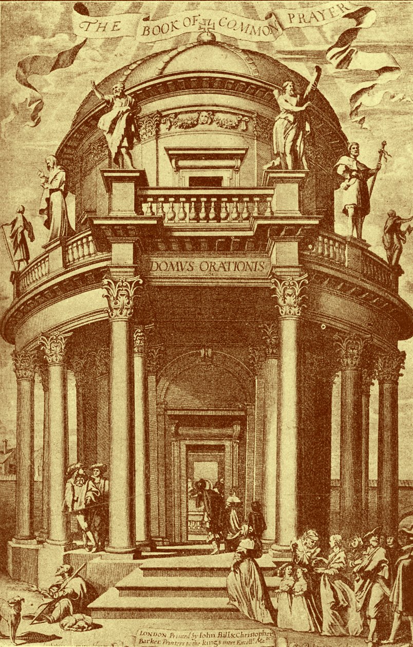 Titelseite des Book of Common Prayer von Bartolome Esteban and studio Murillo