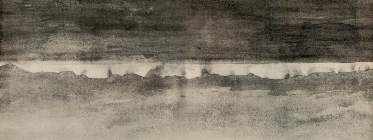 Neue Küstenlinie westlich von Kap Nord, um 1908, 1909 von George Marston