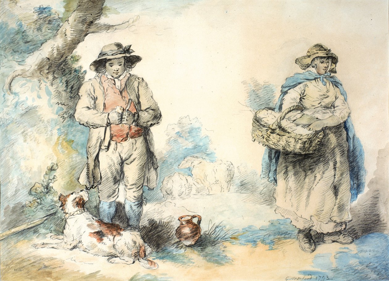 Die Higglers von George Morland