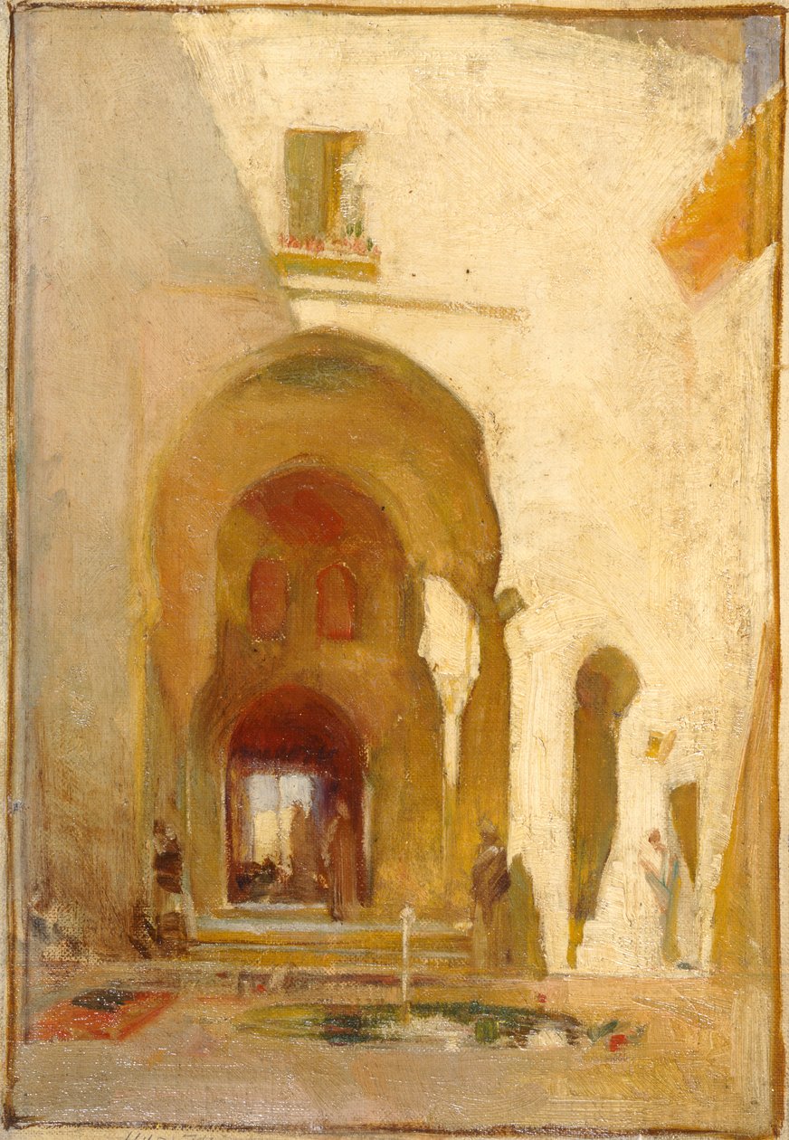 Ein Torbogen in der Alhambra von George Murray