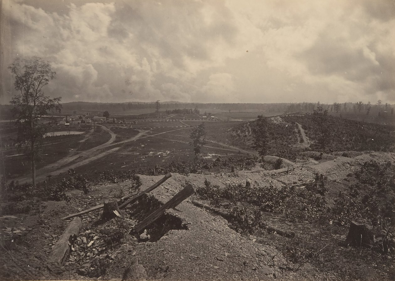 Schlachtfeld von Resacca, Georgia Nr. 4 von George N. Barnard