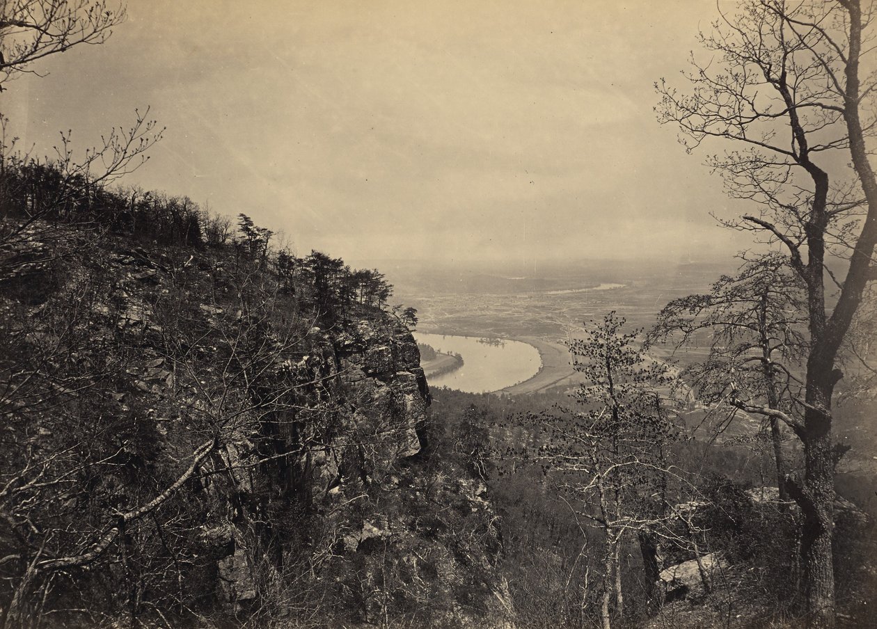 Chattanooga-Tal vom Lookout Mountain, Nr. 2 von George N. Barnard