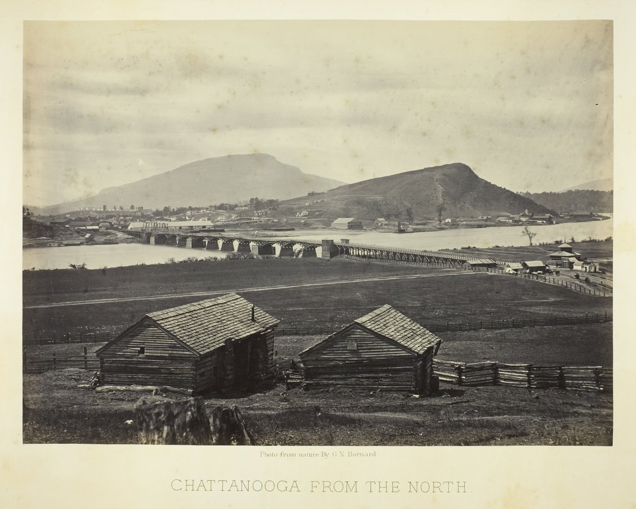 Chattanooga von Norden, 1864 von George N. Barnard