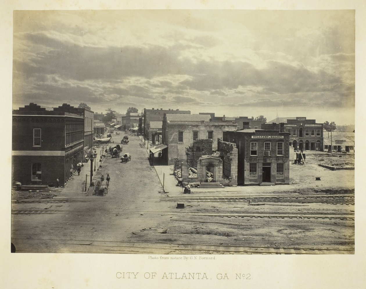 Stadt Atlanta, GA, Nr. 2 von George N. Barnard