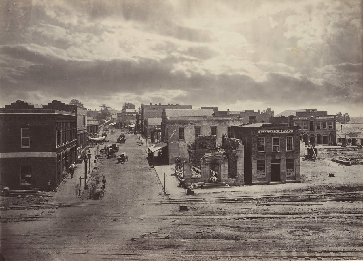 Stadt Atlanta, Georgia Nr. 2, 1866 von George N. Barnard