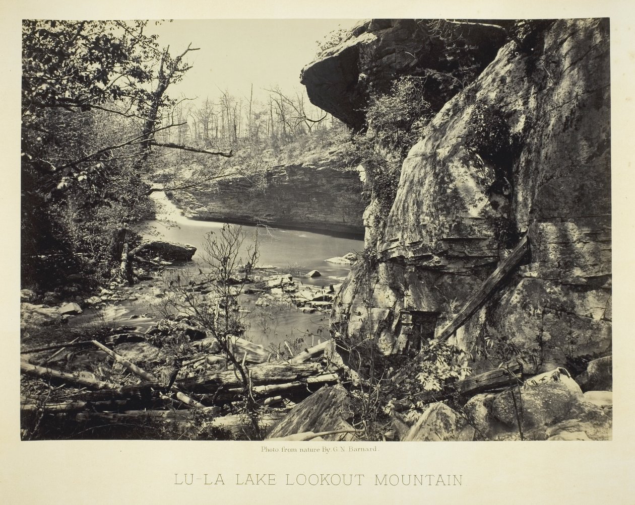 Lu-La-See Aussichtspunkt von George N. Barnard