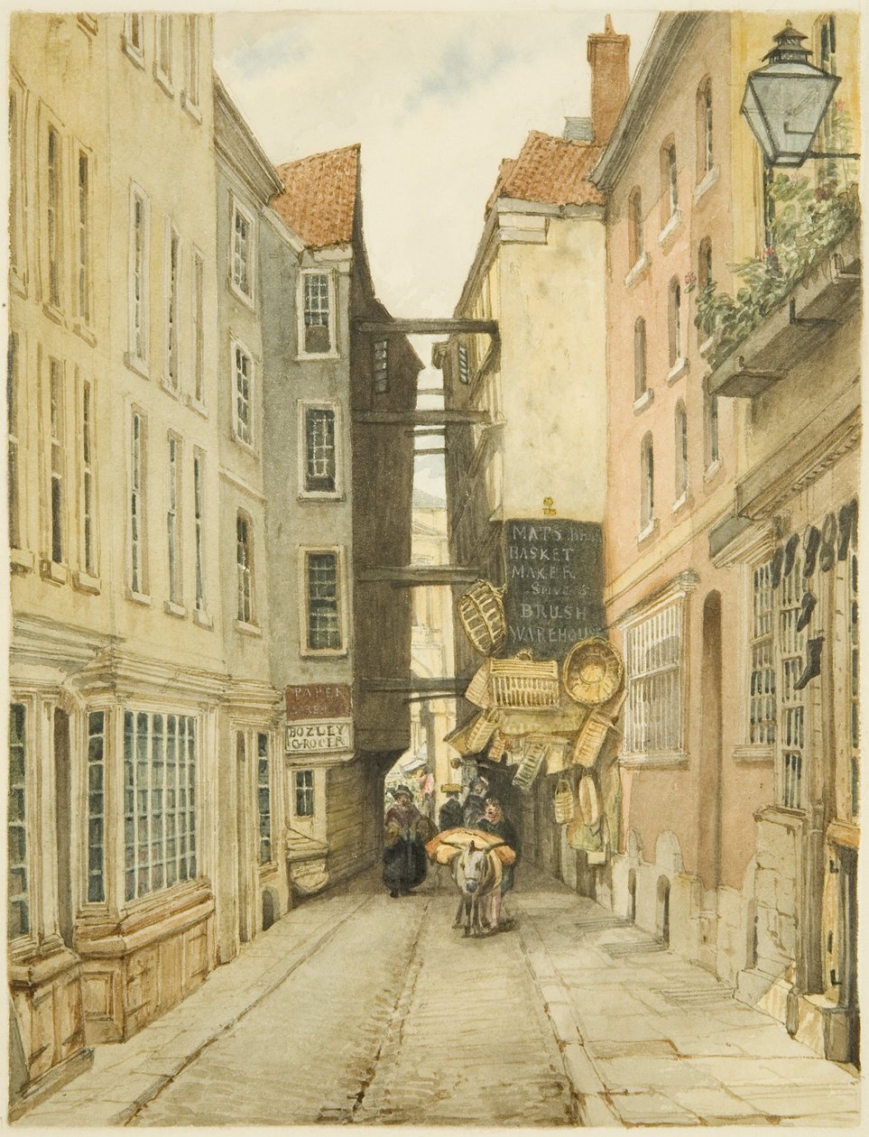 Mary-le-Port Street von George Orleans Delamotte