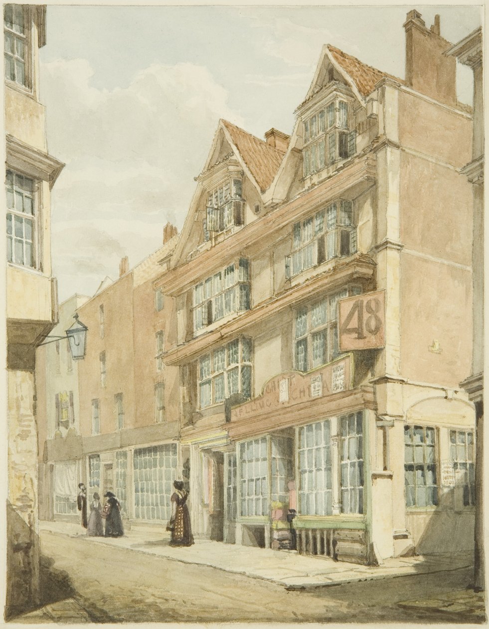 Südseite, Wine Street von George Orleans Delamotte