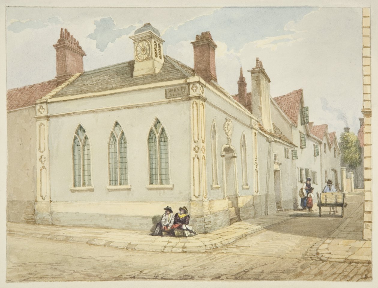 Trinity Kapelle und Armenhaus von George Orleans Delamotte