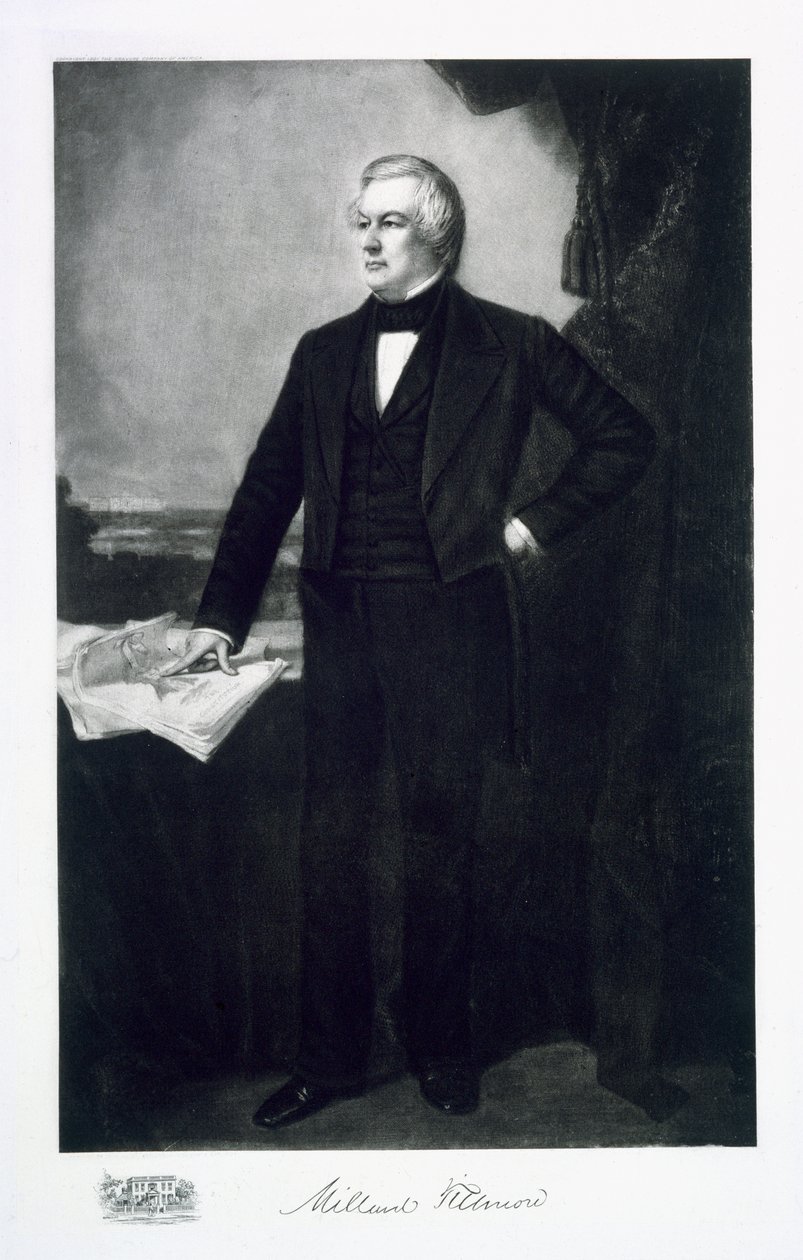 Millard Fillmore, 13. Präsident der Vereinigten Staaten von Amerika, veröffentlicht 1901 von George Peter Alexander Healy