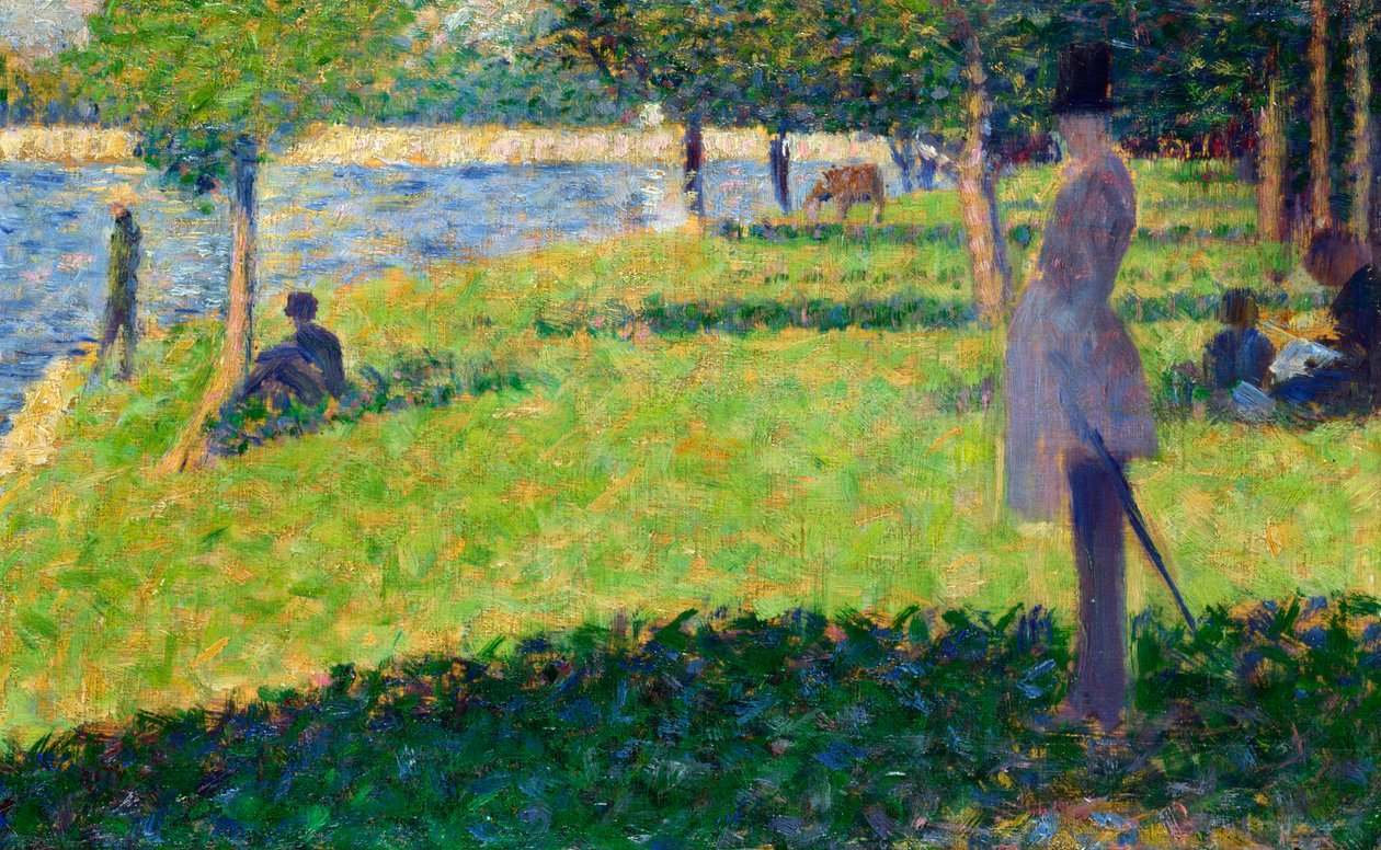 Studie für La Grande Jatte, 1884-1885 von George Pierre Seurat