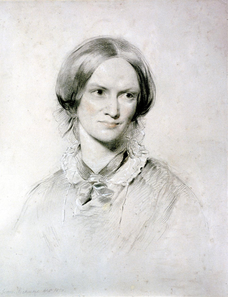 Charlotte Bronte, englische Schriftstellerin, 1850