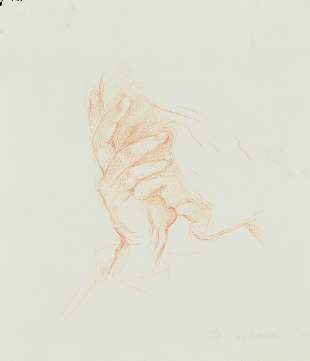 Kopfstudie einer Frau, um 1835 von George Richmond