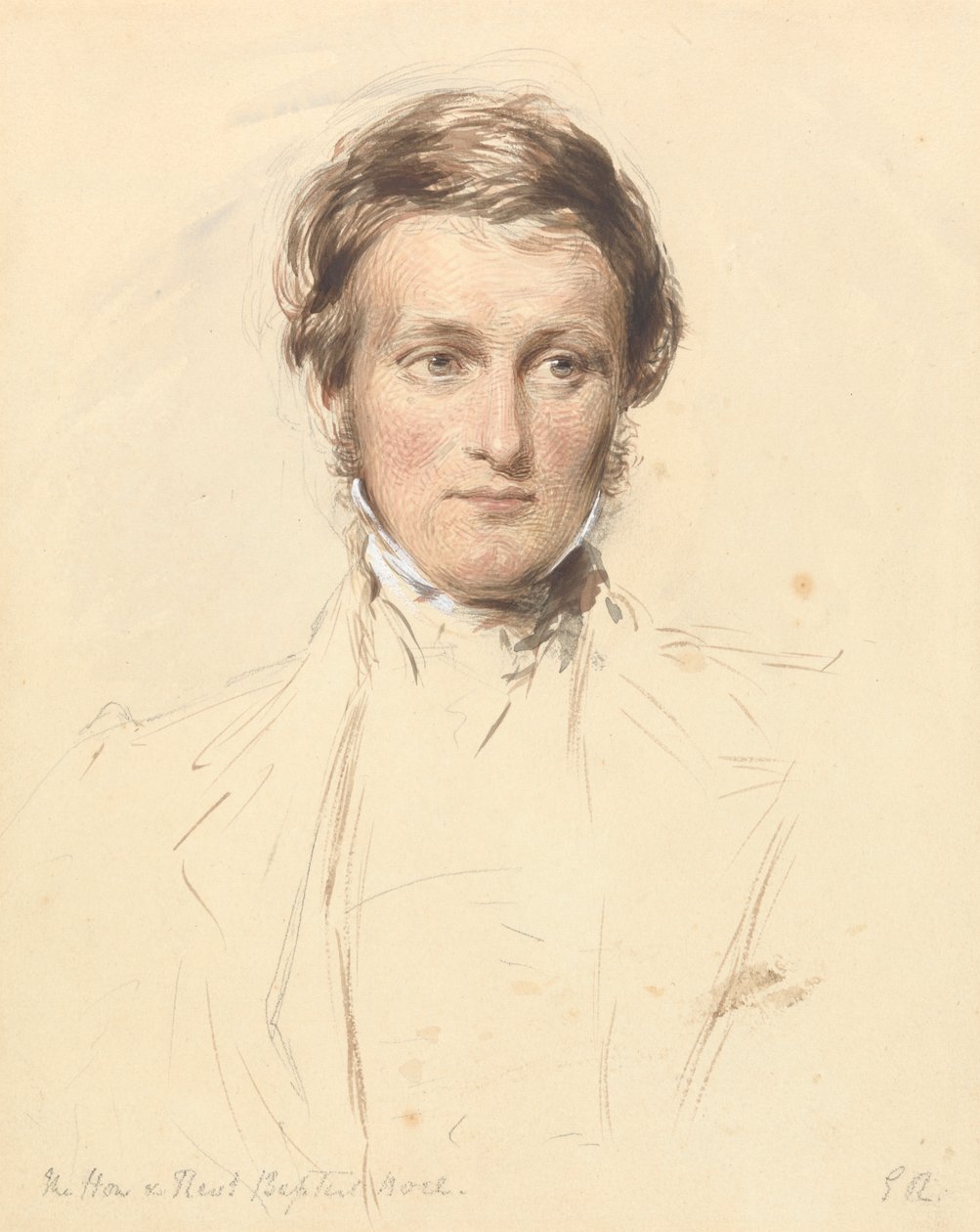 Hon. und Rev. Baptist Wriothesley Noel (1798-1873) von George Richmond