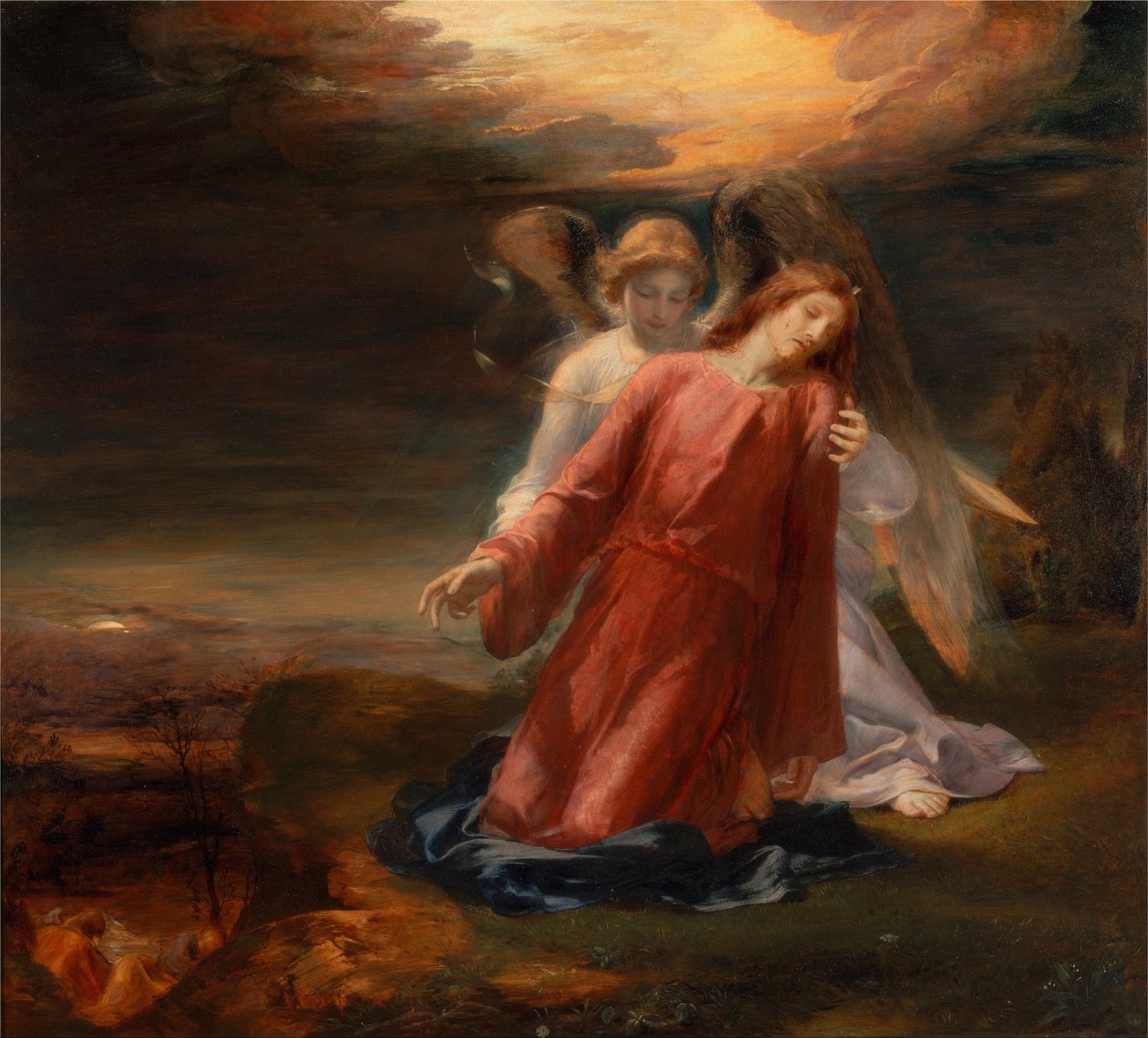 Die Agonie im Garten Gethsemane von George Richmond