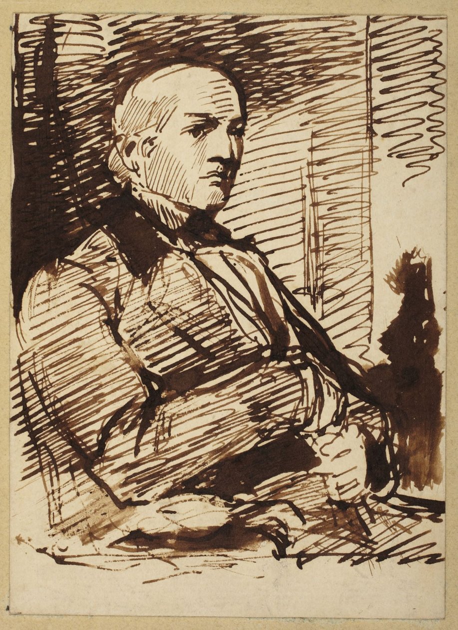 Der sitzende Mann von George Richmond