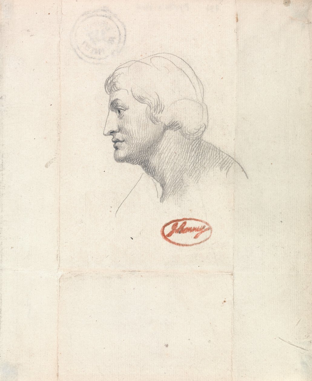 Kopf des Apollo von George Romney