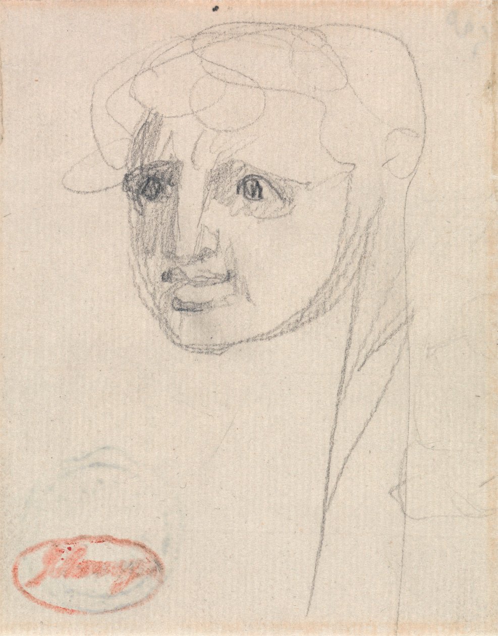 Kopf eines Mädchens von George Romney
